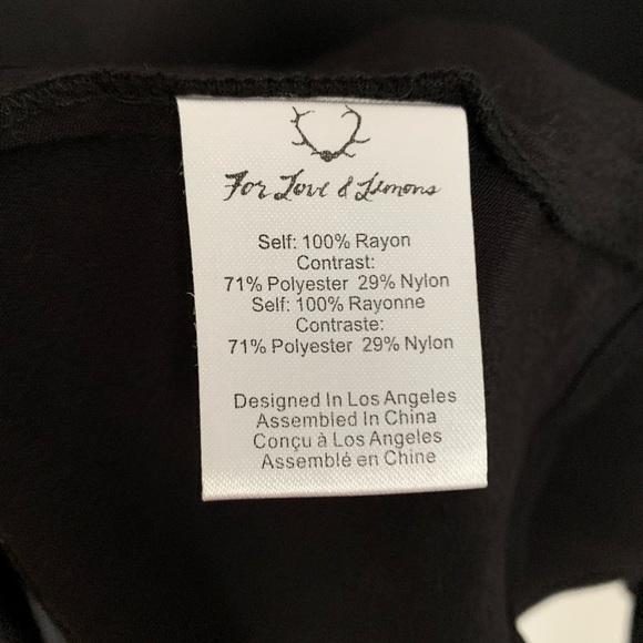 For Love & Lemons | Bourbon Black Top - Picture 8 of 9